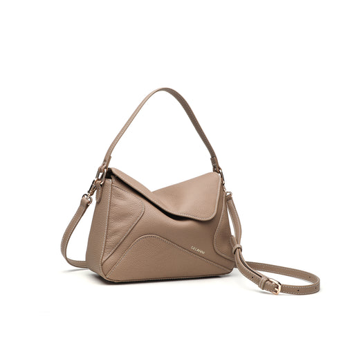 Puzzle Crossbody Bag - Grey